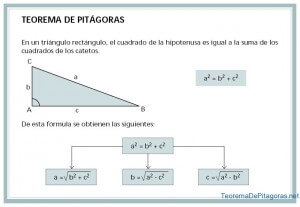 calcular hipotenusa o cateto